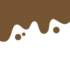 Liquid coffee background

