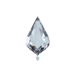 Fototapete Sparkling Diamond Drop Exquisite Gemstone Luxury Jewel © muhammad.abdullah