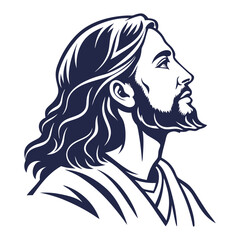 jesus icon vactor 