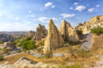 Fototapeta premium The famous open air museum in Goreme, Cappadocia