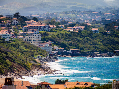 La côte basque entre Bodart et Guéthary