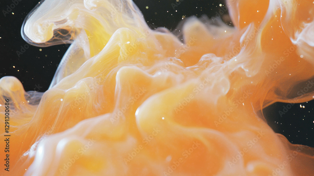Aufkleber dynamic liquid background with fluid animation texture for creative design
