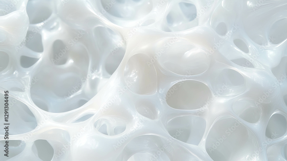 Poster Abstract biomorphic pattern texture ideal for design and decoration concepts