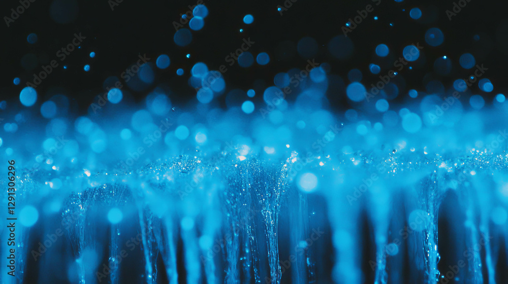 Poster abstract blue light background with texture for creative design and digital projects