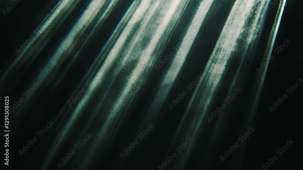 Poster Midday sun rays creating dynamic light and shadow patterns for abstract background designs