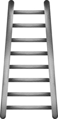 watercolor ladder