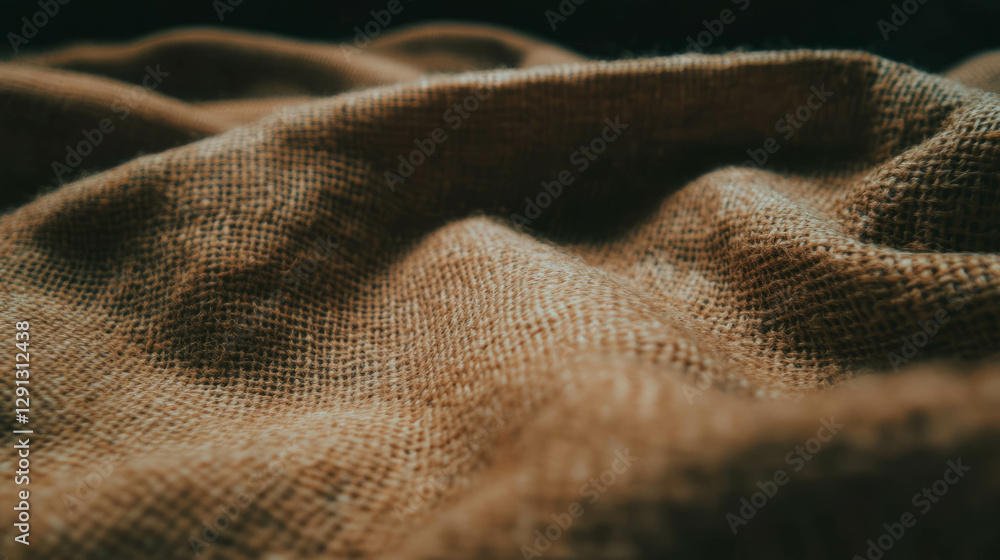 Poster rustic burlap texture background for natural design projects