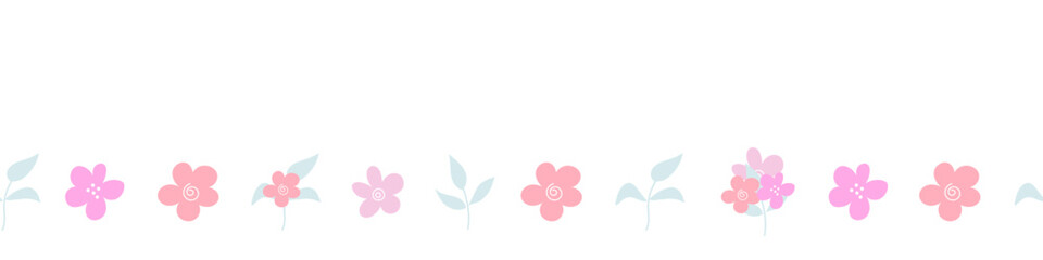 Floral decorative border , decorative frame