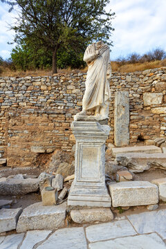 Beautiful view of Ephesus, a very important archaeological site in Turkey