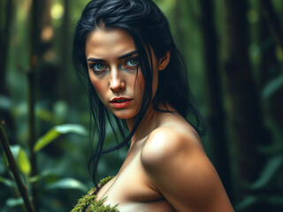 Wilde Schönheit des Waldes