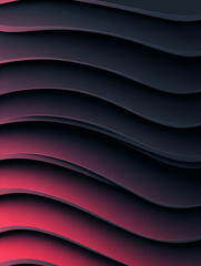Futuristic Minimalistic Abstract Background with Vibrant Neon Waves