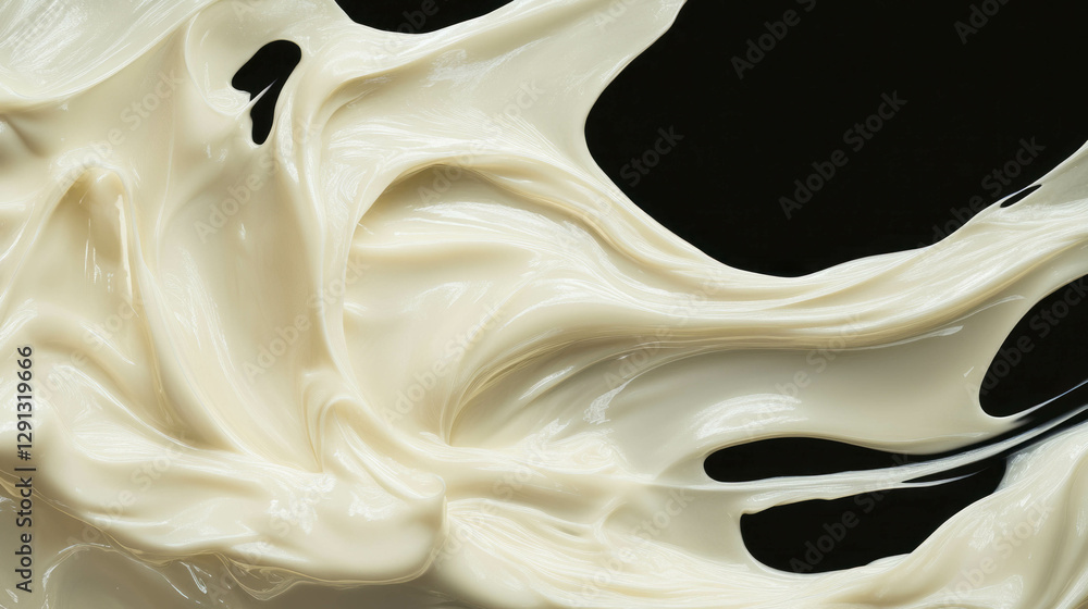 Poster creamy rippled texture background for artistic and design projects