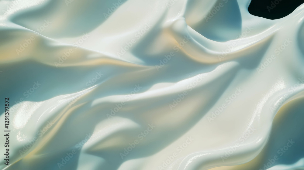 Poster elegant cream fabric texture with soft highlights and shadow play