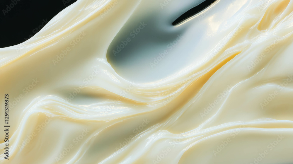 Poster Elegant cream texture with smooth highlights for background design