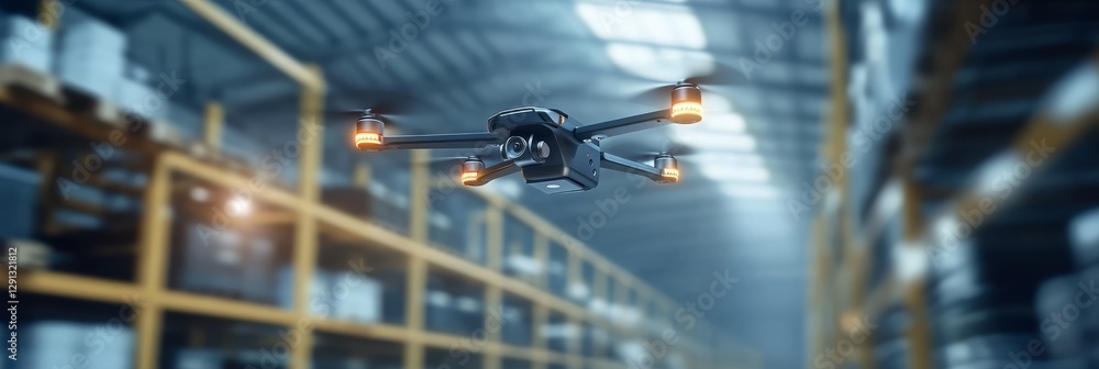 Poster drones are significantly transforming the logistics and inventory management processes in smart ware