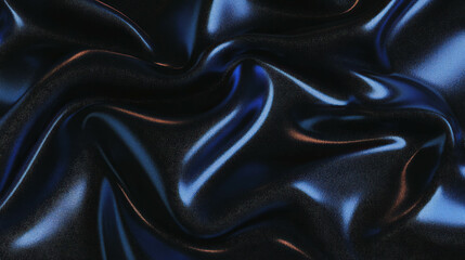 Fototapeta premium Luxurious dark indigo denim texture with deep shine for design and decor