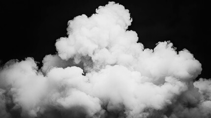 Dramatic clouds and ominous smoke in a moody atmosphere