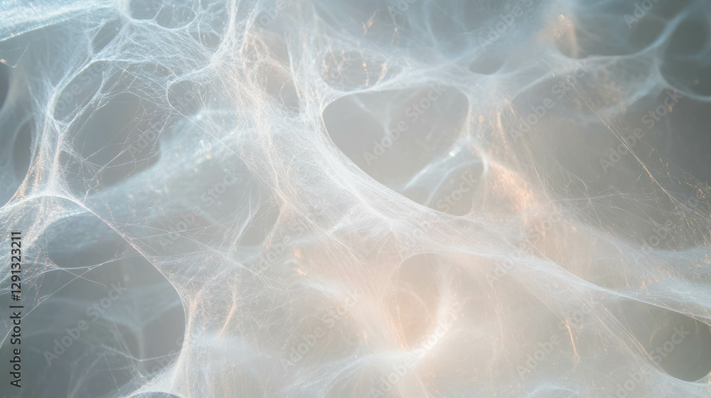 Poster delicate spiderweb texture for nature-inspired designs