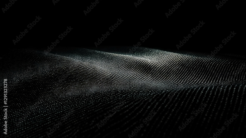 Poster abstract denim crosshatch texture with light reflections for creative design