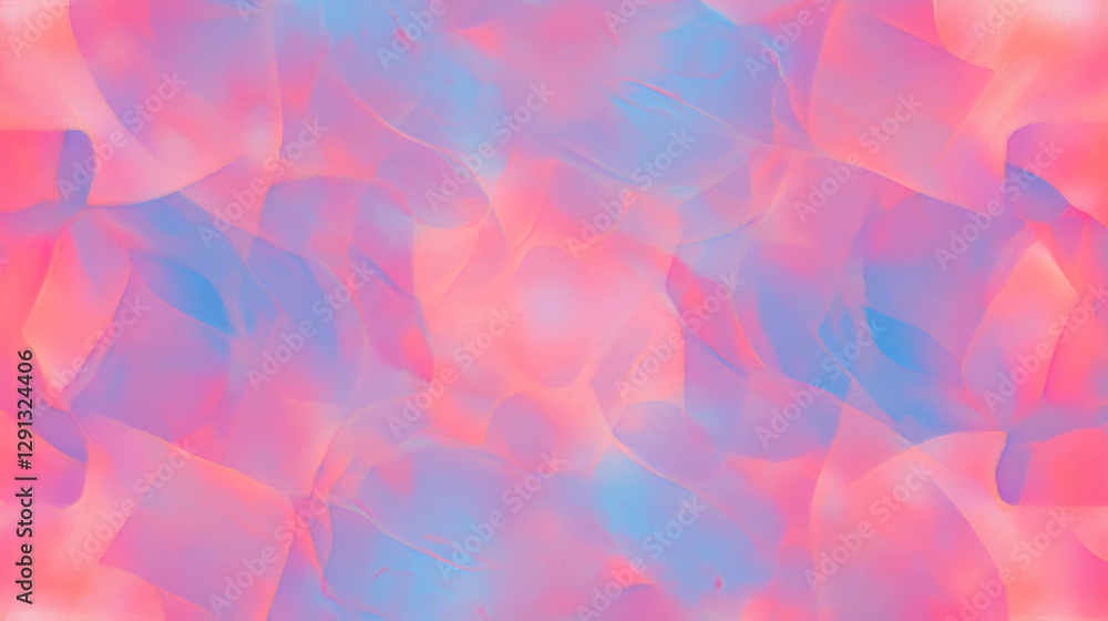 Poster abstract geometric pattern in pastel colors for creative design