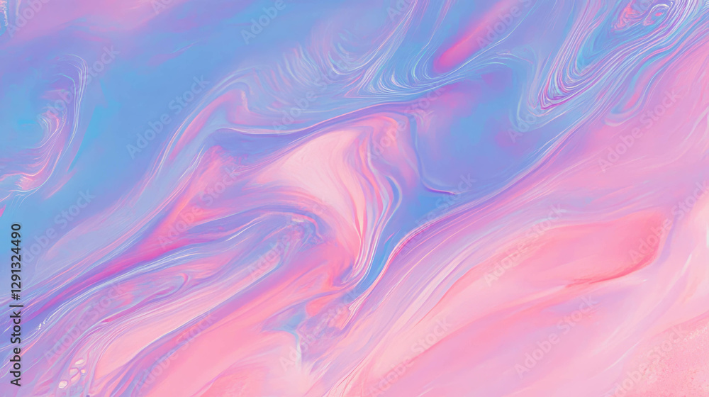 Poster abstract swirling pastel background with textured brush strokes for artistic design