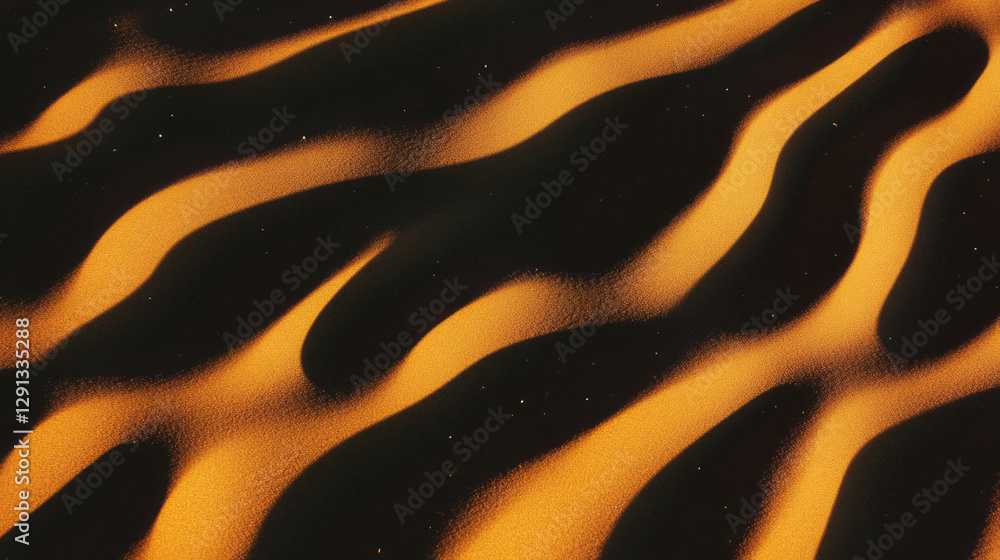 Aufkleber abstract pattern of falling sand waves in motion for creative background design