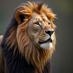 Obraz premium Portrait of a lion.