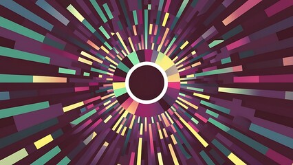 Circle abstract background vector illustration for wallpaper banner background card or landing page