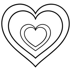 Contemporary Heart Line Art Concepts