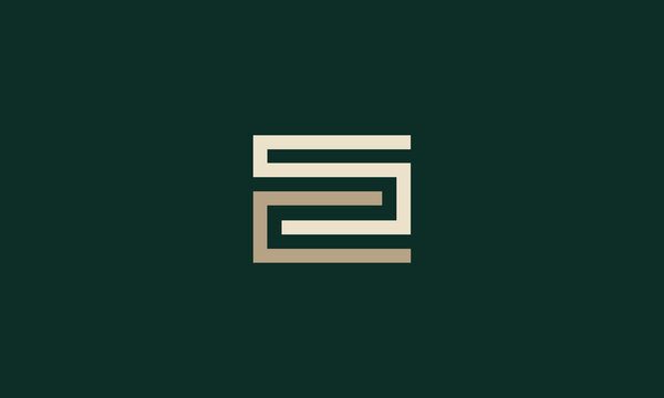 Initial Letters sc Monogram Logo
