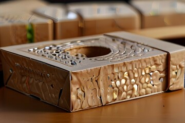 friendly brown paper honeycomb wrap for product packaging parcel carton box