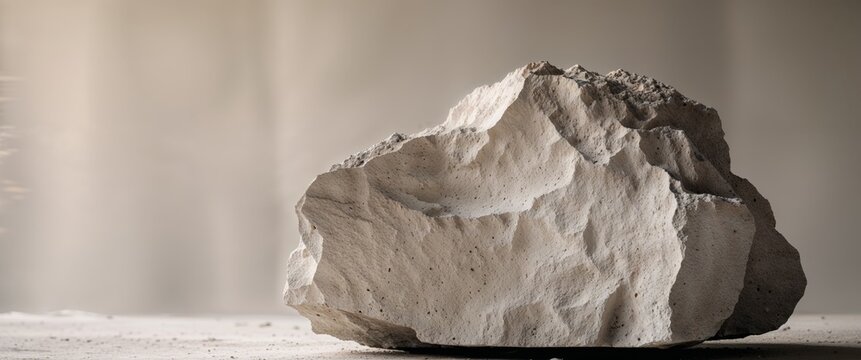 Observation of a German limestone quarry sedimentary rock