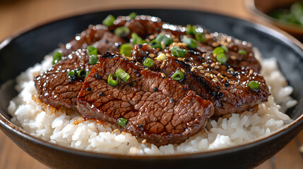  beef teriyaki don