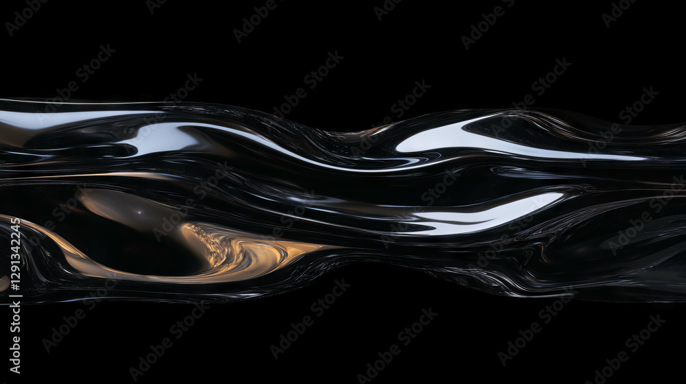 Poster abstract fluid marble texture with swirling patterns for creative design