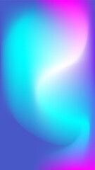 Abstract blurred background. Vertical colored blue background for the phone screen.