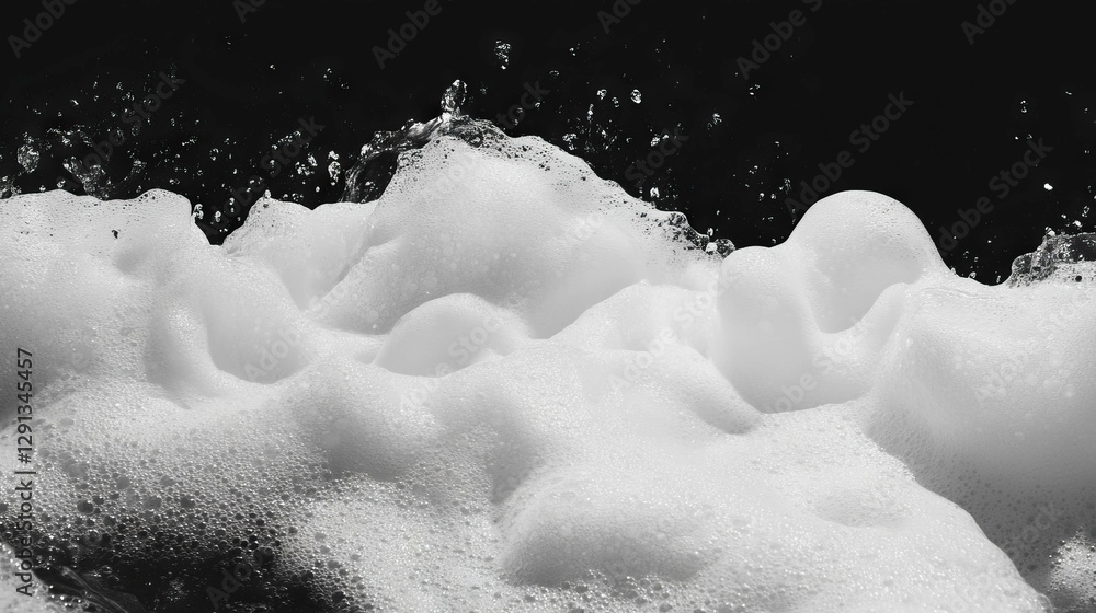 Leinwandbilder abstract background of foam smears with sharp highlights for design and creativity