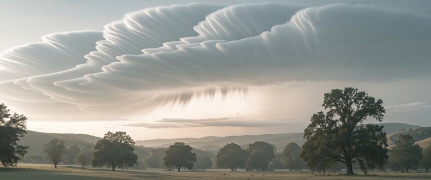 Approaching Monsoon trough over Fletcher Creek campground