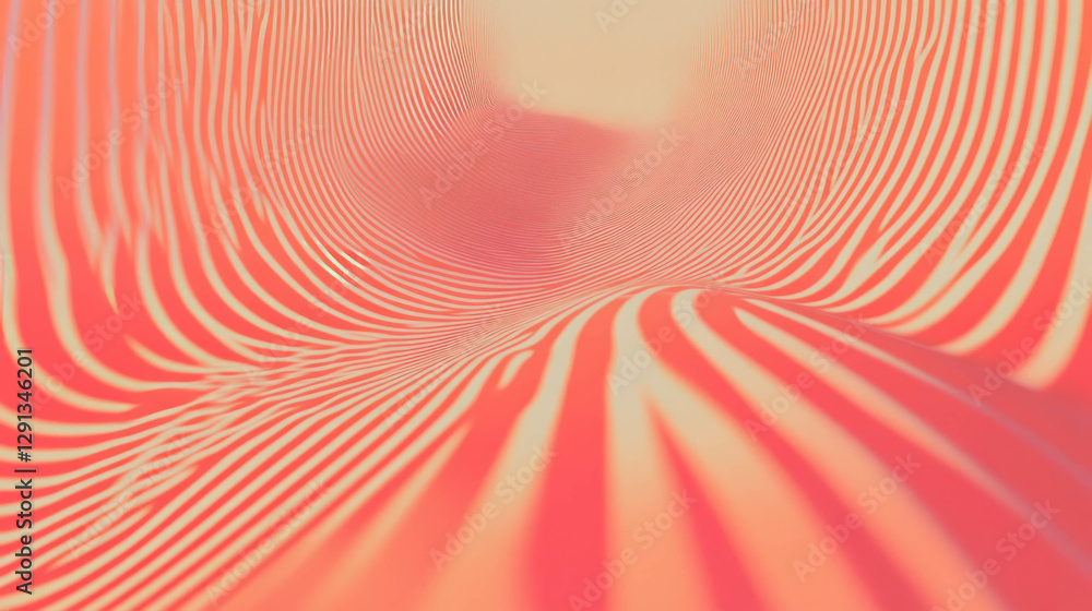 Aufkleber Abstract background with distorted geometric patterns in vibrant hues for design projects