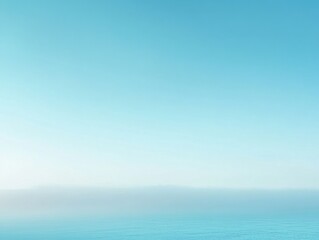 Obraz premium Tranquil and serene view of a vast and expansive large body of water captured in a scenic landscape setting