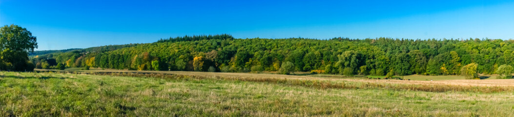 Beautiful Panorama in Autumn