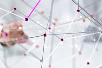 Telecommunication network and wireless mobile internet - 3d