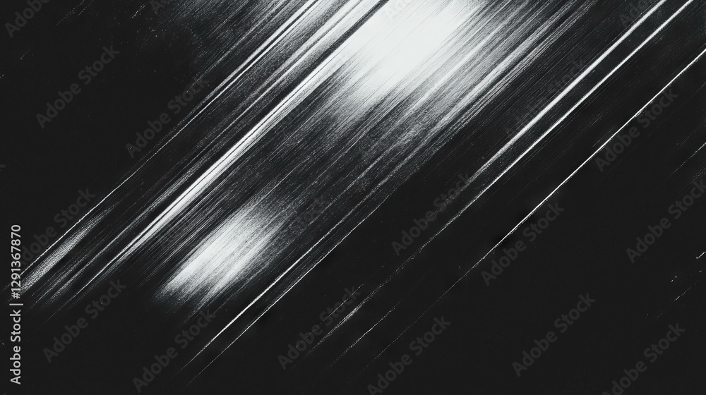 Poster abstract grayscale texture with light reflection for modern design
