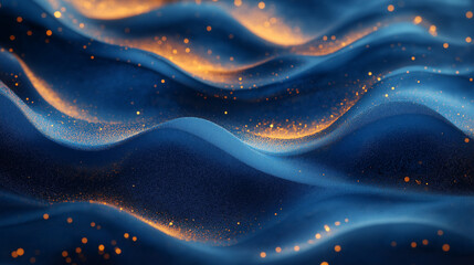 Chromatic Hills: A Minimal Design Waves Creating Warm Aesthetic.