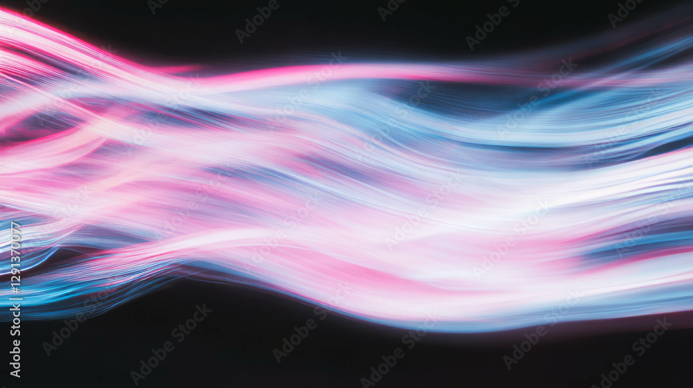 Poster abstract background with dramatic light streaks in high contrast for modern design