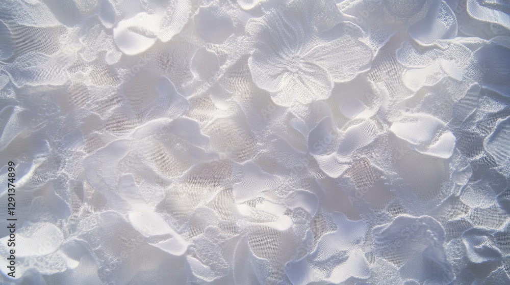 Poster intricate white lace background for elegant textile and design concepts