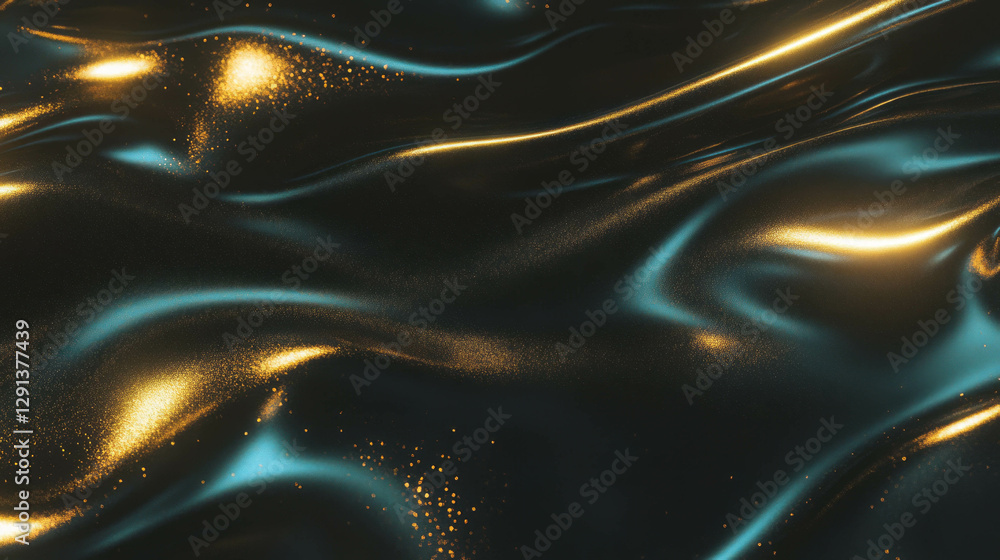 Aufkleber metallic smoke with shimmering effect for futuristic and elegant design