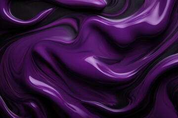 Fototapeta premium Rich purple hues flow seamlessly, creating an elegant, fluid tex