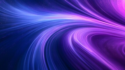 Fototapeta premium Cosmic galaxy grainy gradient, deep purple and celestial blues, soft stardust-like noise effect, dreamlike.