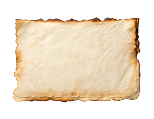 Aged Parchment Paper Transparent PNG