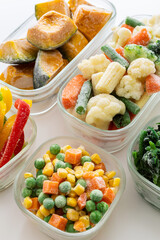 冷凍野菜　野菜の冷凍保存　冷凍食品